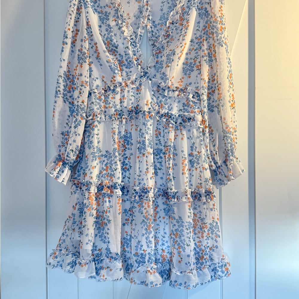 Floral Ruffle Dress